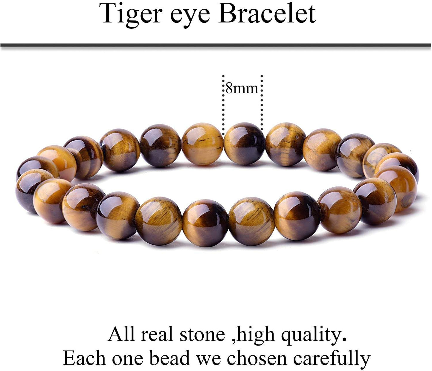 Bracelet personnalisé en pierre naturelle