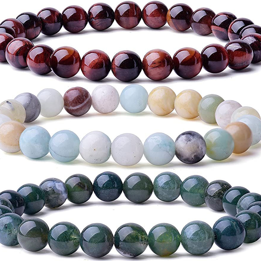 Bracelet personnalisé en pierre naturelle