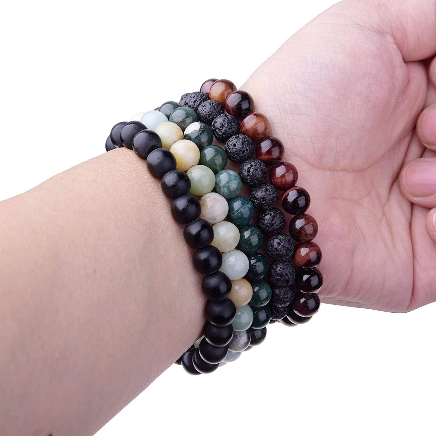 Bracelet personnalisé en pierre naturelle
